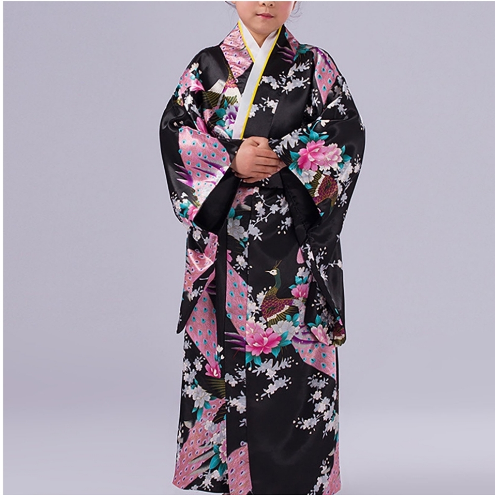 Retro Girls Kimono